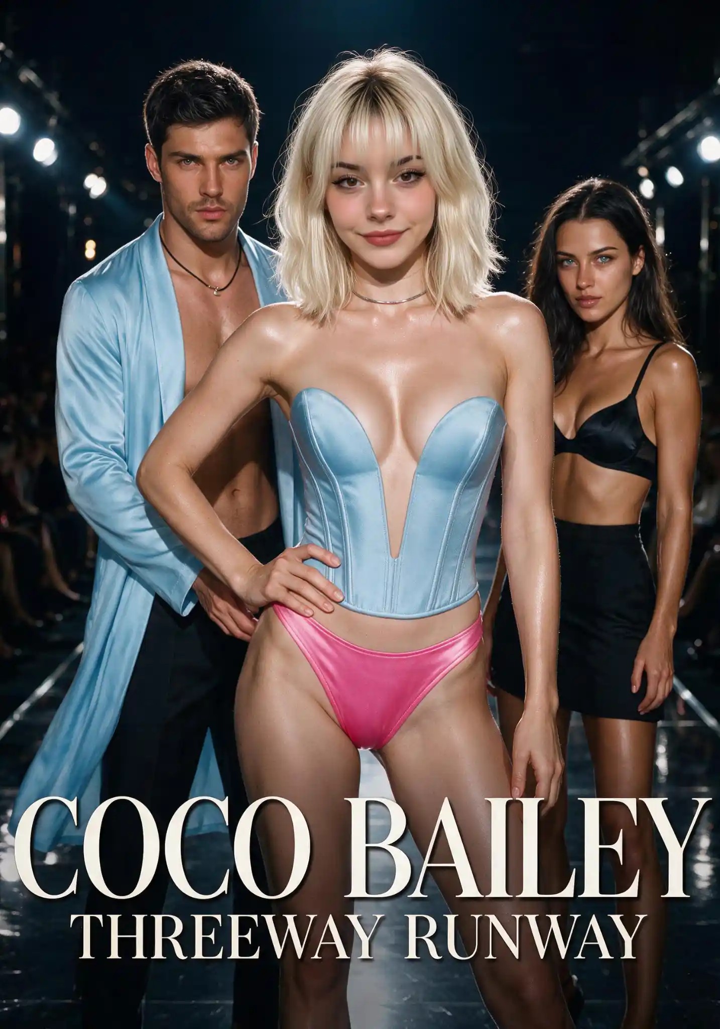 Coco Bailey: Threeway Runway on Candy AI Shorts, official series poster