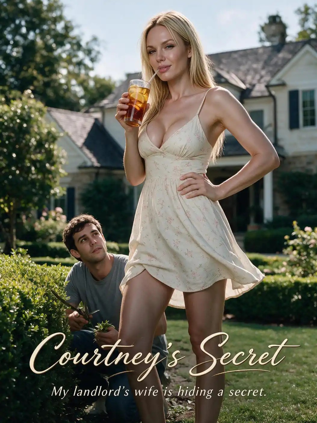 Courtney’s Secret on Candy AI Shorts, official series poster
