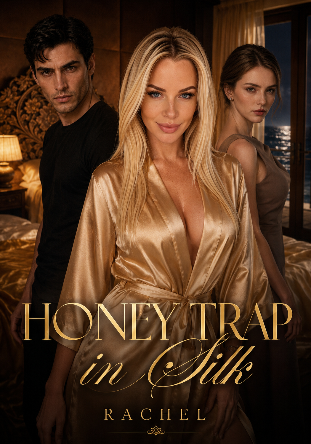 Honey Trap in Silk on Candy AI Shorts, official series poster