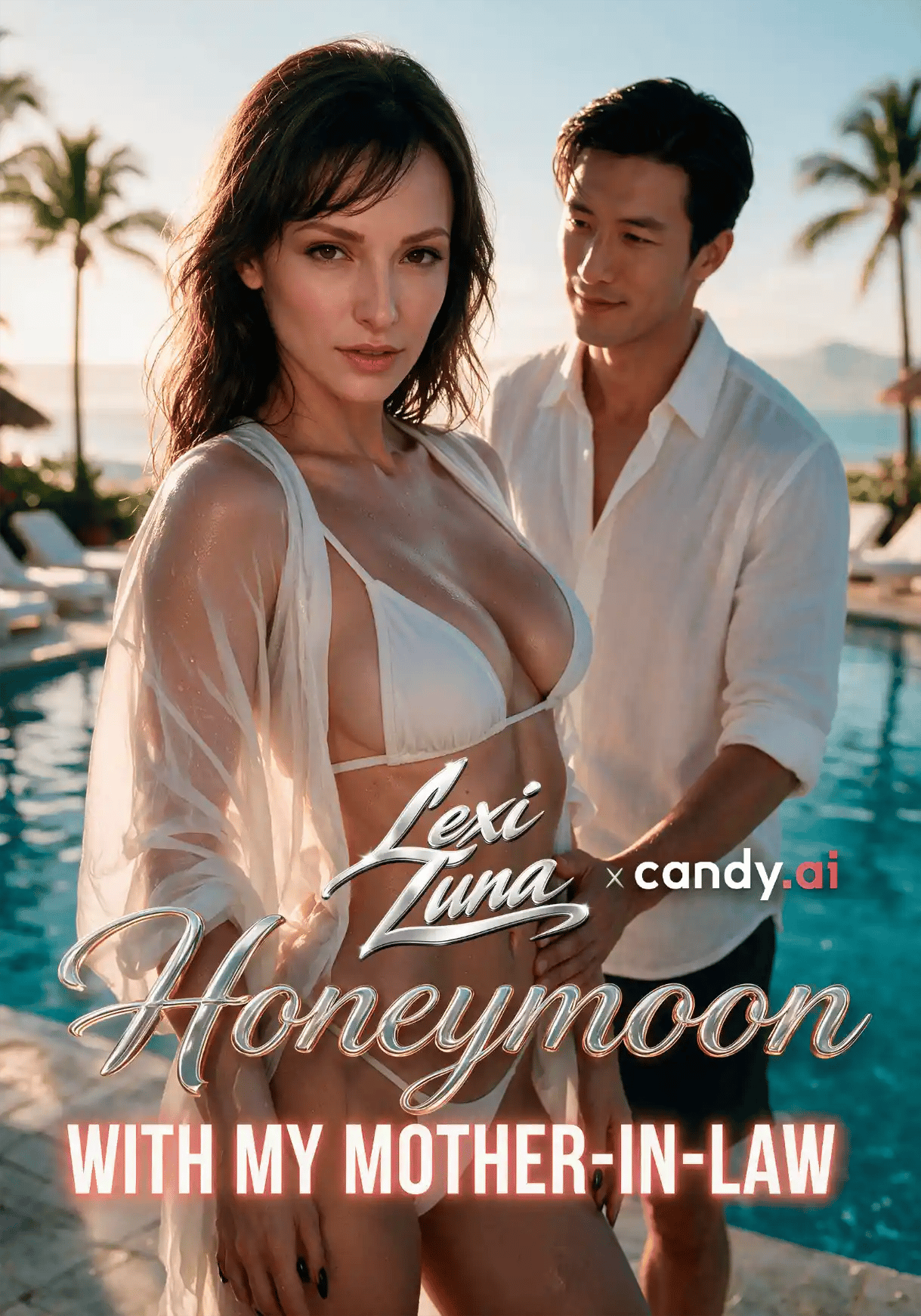 Honeymoon With My Mother-in-Law on Candy AI Shorts, official series poster