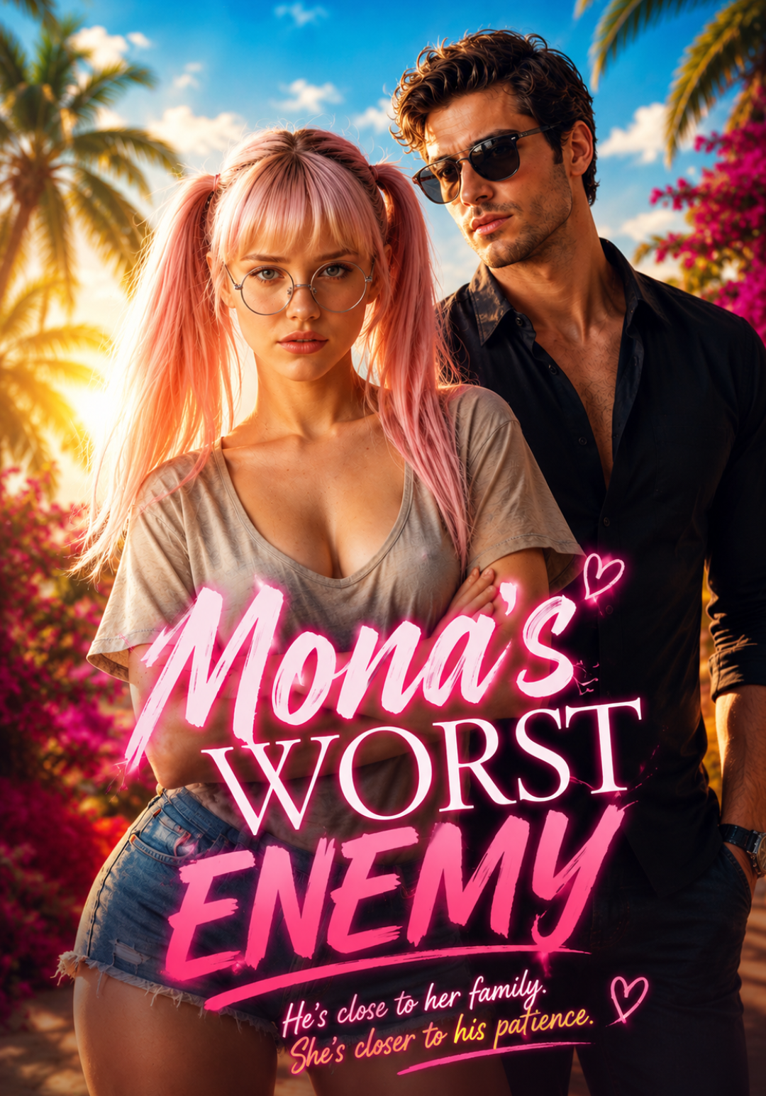 Mona’s Worst Enemy on Candy AI Shorts, official series poster