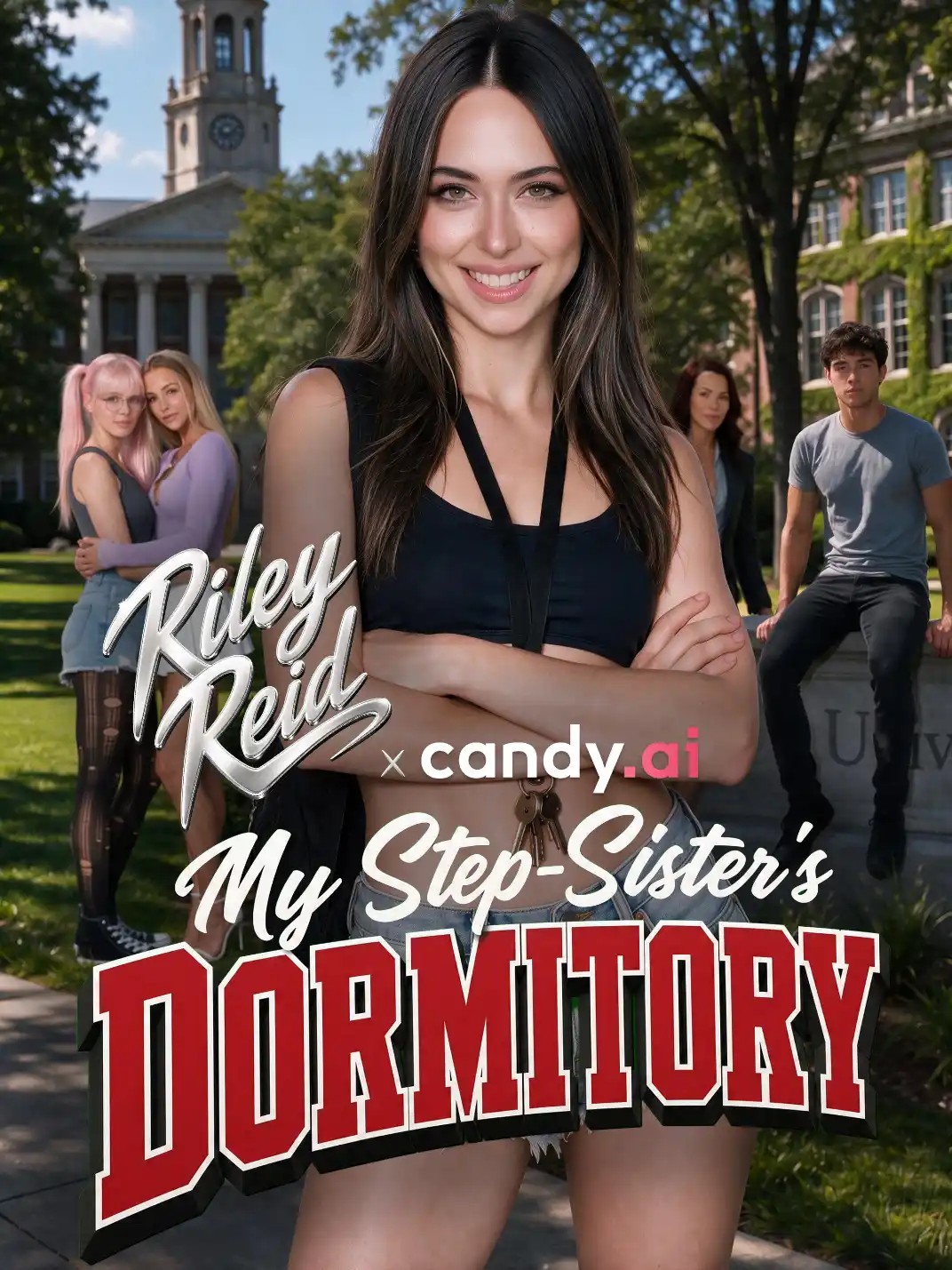 My Step-Sister’s Dormitory on Candy AI Shorts, official series poster