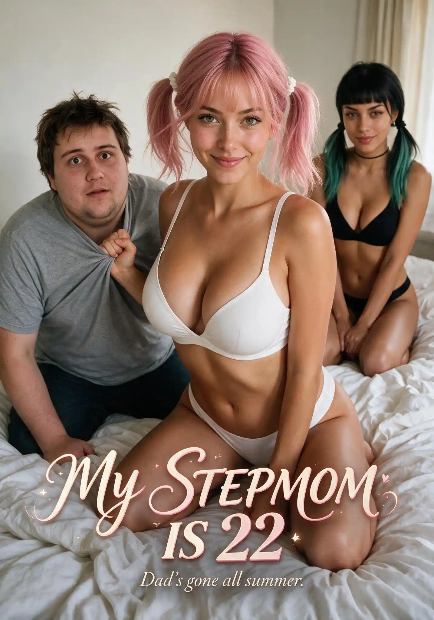 My Stepmom Is 22 on Candy AI Shorts, official series poster
