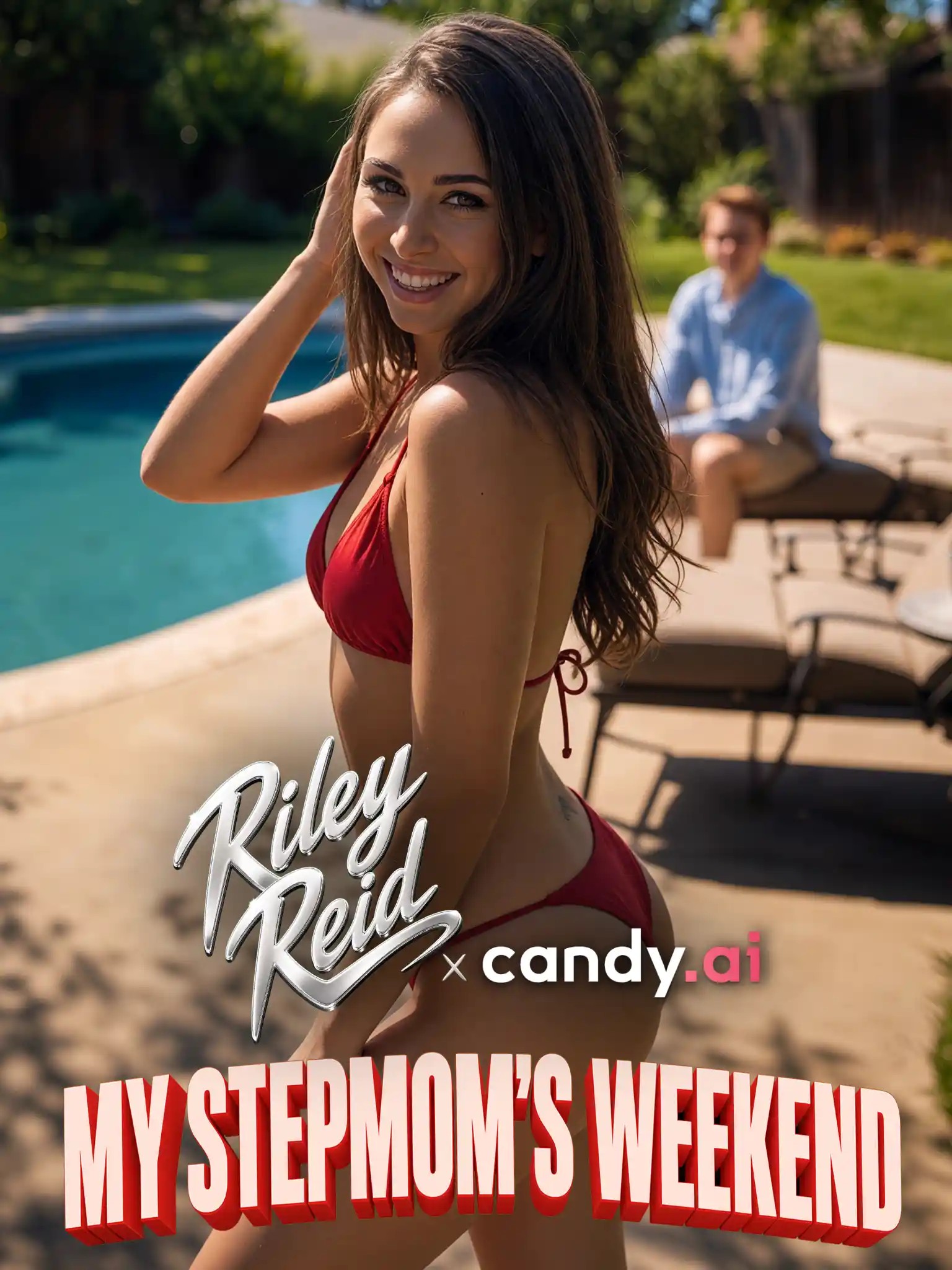 My Stepmom’s Weekend on Candy AI Shorts, official series poster