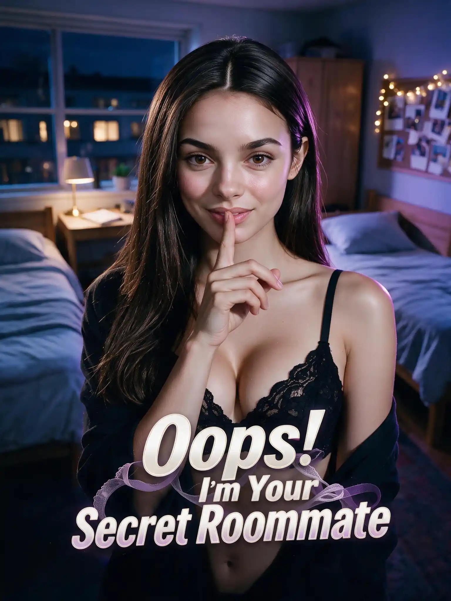 Oops! I’m Your Secret Roommate on Candy AI Shorts, official series poster