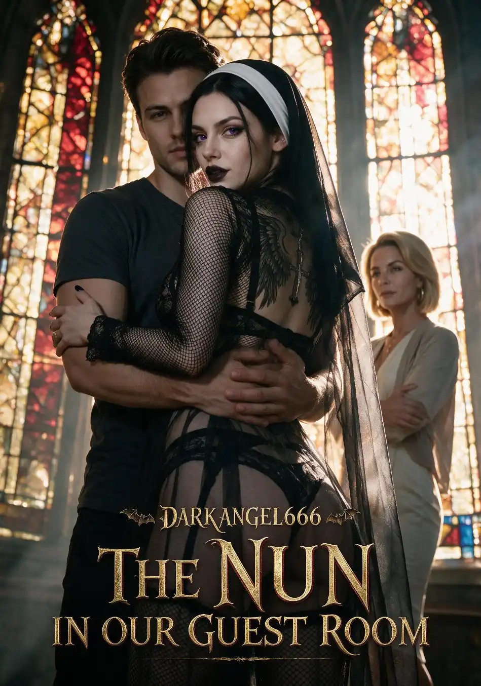 The Nun in Our Guest Room on Candy AI Shorts, official series poster