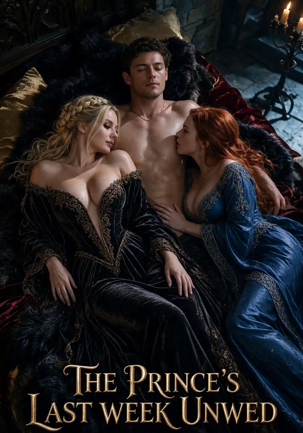 The Princes Last Week Unwed on Candy AI Shorts, official series poster