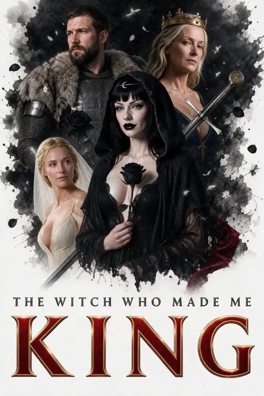 The Witch Who Made Me King on Candy AI Shorts, official series poster