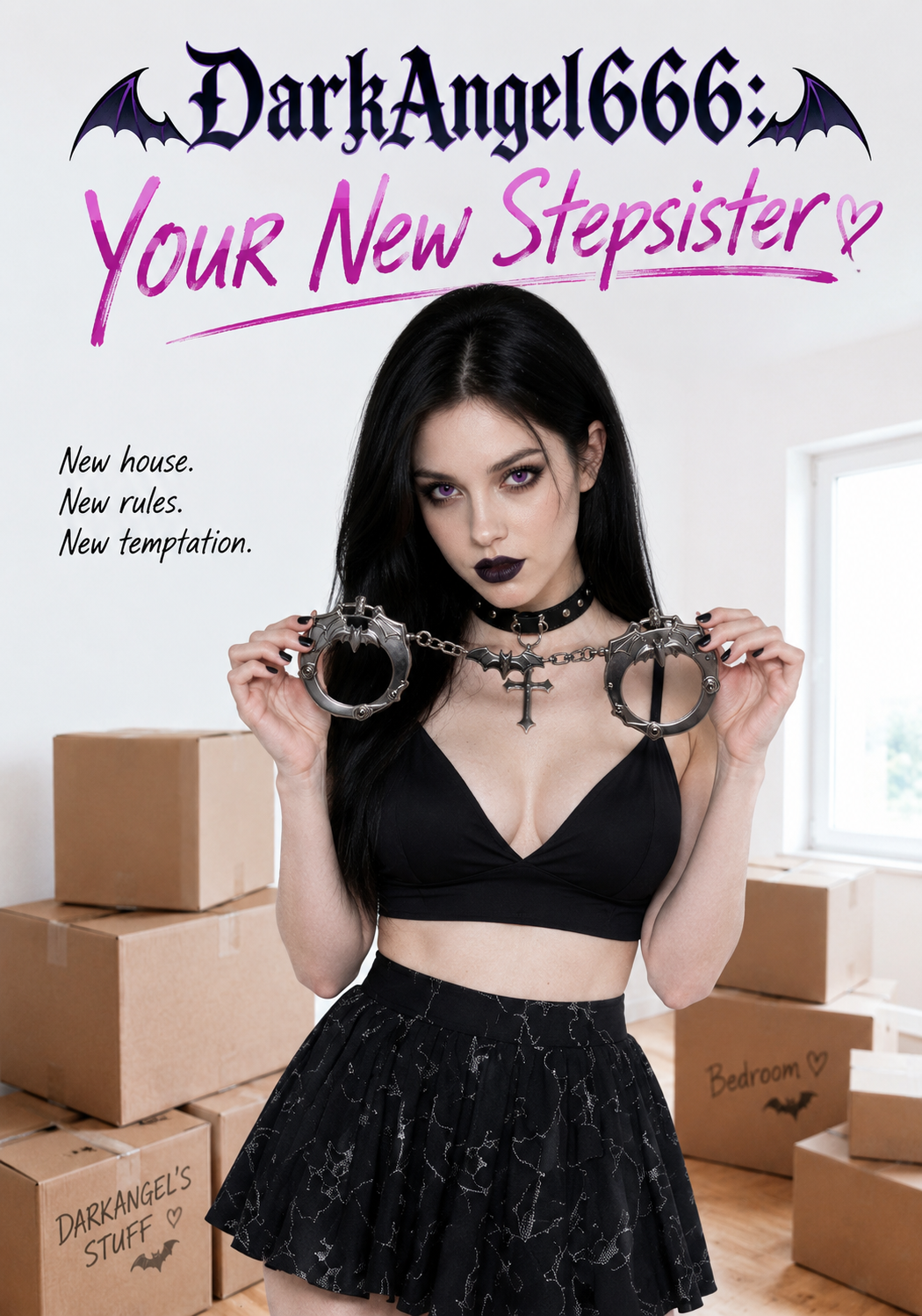 Your New Stepsister on Candy AI Shorts, official series poster